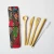 Import Wholesale  Tableware Set Travel Utensils 100 % Natural Bamboo Cutlery set Straw knife fork and spoon With bag from China