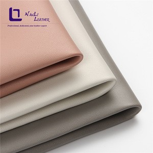 Wholesale thickness 1.8mm Napa material suede undercoat pvc artificial leather for bags