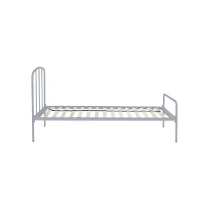 Wholesale white Wrought Iron Children Single Bed Cheap Beds