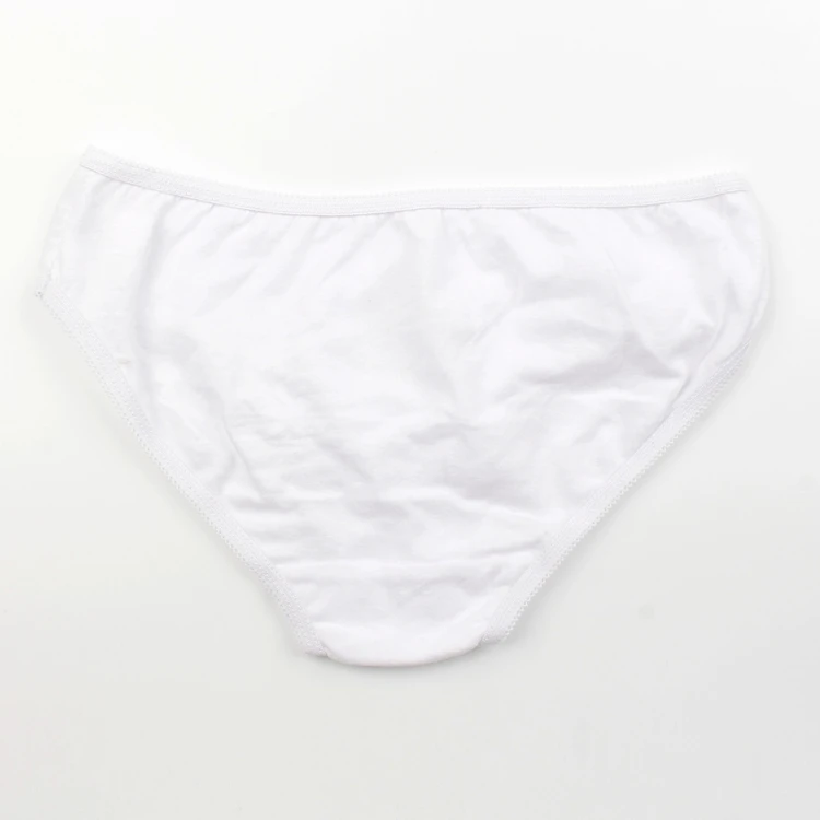 Wholesale Young Baby Girls Underwear Teen White Cotton Panties