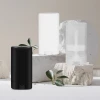 Wholesales Empty 15ml 15g 0.15oz transparent black white twist sunscreen stick glue stick balm container oval deodorant