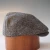 Import Wholesales Fashion Mens Classic Herringbone Tweed Blend Newsboy Custom Stripe Peaked Cap Ivy Cap from China