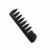 Import Wide Teeth Afro Comb Insert Curly Wig Comb Hair brush Hair Fork Pick Comb Plastic Handle Hairdressing Design Styling Tool from China