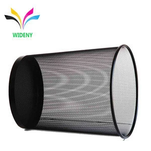 Wideny custom design wire metal mesh steel home supply kitchen food waste bin for restaurant and hotel outdoor