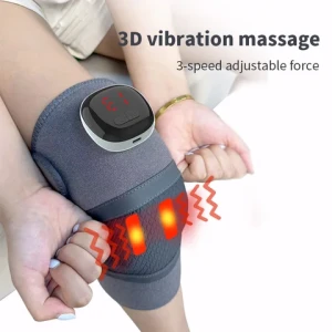 Wireless Portable Hot Compress Health Electric Calf Muscle 3D Vibration Pressure Massage Device Knee Massager