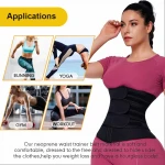 Women Neoprene Slimming Waist Trainer Sheath Sweat Sauna Belt Girdles Flat Stomach Shapewear Modelling Strap Fitness Corset