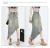 Import womens skinny denim skirts with frill effect from China