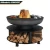 Import Wood Burning Fire Pit With Cooking Grill Outdoor Fire Pit Table from China