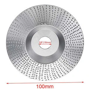 Wood Grinding Wheel Angle Grinder Disc Wood Carving Sanding For Angle Tungsten Carbide Coating Bore Shaping Abrasive Tool