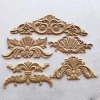 Wooden Appliques and Onlays Furniture Wall Home Cabinet Door Decoration Crafts