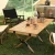 Import Wooden Outdoor Camping Party Self-driving Picnic Barbecue Portable Outdoor Folding Table Dining Table Solid Wood Egg Roll Table from China