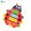 wooden xylophone toys musical instrument hand knock piano for kids