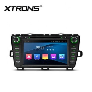 XTRONS auto parts 8" Android 8.1 smart car multimedia system cd dvd player for toyota prius with bluetooth