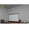 XY Screen Projector Screen 30 40 50inch Portable Manual Pull up Table Screen For Office Business Meeting Training Home Theater
