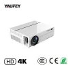 Yaufey 5000 lumens Laser HDMI Projector 1080p Native Full HD LED HDMIHome Cinema WiFi Bluetooth Projector 4K