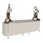 ZHAOYANG two heads welding machine PVC door window making machine