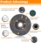 Import zirconia flap disc 4.5" x 7/8-Inch 60 grit 4-1/2 flap disc 115mm discos(100pcs/ctn) from China