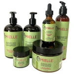 Mielle Rosemary Mint Strengthening Curly Hair Care Products Set Bundle 6 pcs