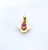 Import Beautiful Flower shape 18k solid gold charm • 5X8 MM pendant charm from India
