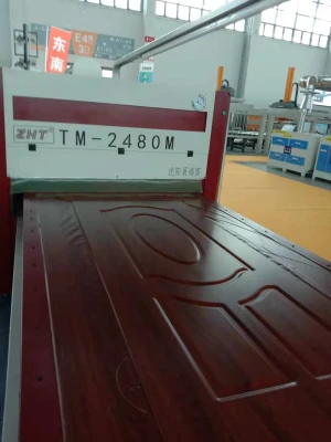 Vacuum Membrane Press Machine from China for Wooden door Manufacturer TM2480M