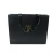 Import printed black paper bags with Gold Logo and spot UV from China