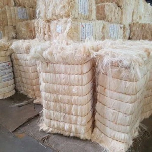 100% Natural white sisal fibre