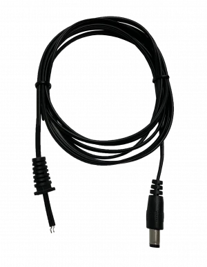 5.5 x 2.1 DC M Plug Open End Cable