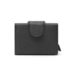 Pocket pop-up credit card holder wallet steel waterproof magnetic buckle metal clip