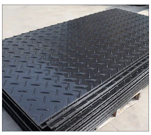 HDPE Ground Protection Mat 4×8 ft Heavy Duty Anti-Slip for Construction Site