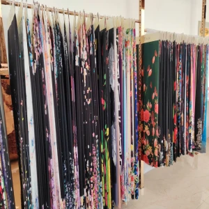 Wholesale satin crepe  chiffon silk fabrics for Shirts & Blouses