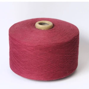 Keshu High quality open end recycled cotton polyester blended yarn for socks