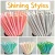 Import Buy cheap custom colorful striped cocktail strong big paper drinking straws wholesale coffee bulk individually packed from China
