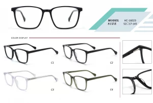 High quality italy transparent eye glasses acetate optical frames manufacturers