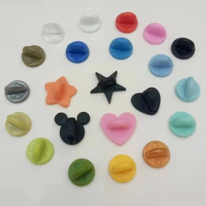 Pin Back Badge Rubber Shape Badge Accessories 004P