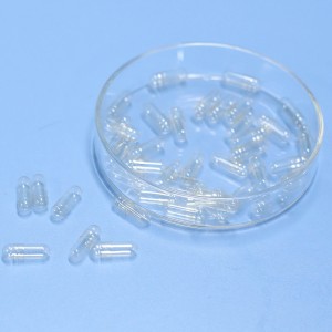 HPMC empty capsule transparent size3