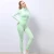 Import SEAMLESS CONTRAST POP ZIP UP LS TOP & ACTIVE LEGGING SET from China