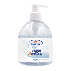 500ml Factory Price Antiseptic 99.9% efficient 75% alcohol Private Label Gel Hand Sanitizer