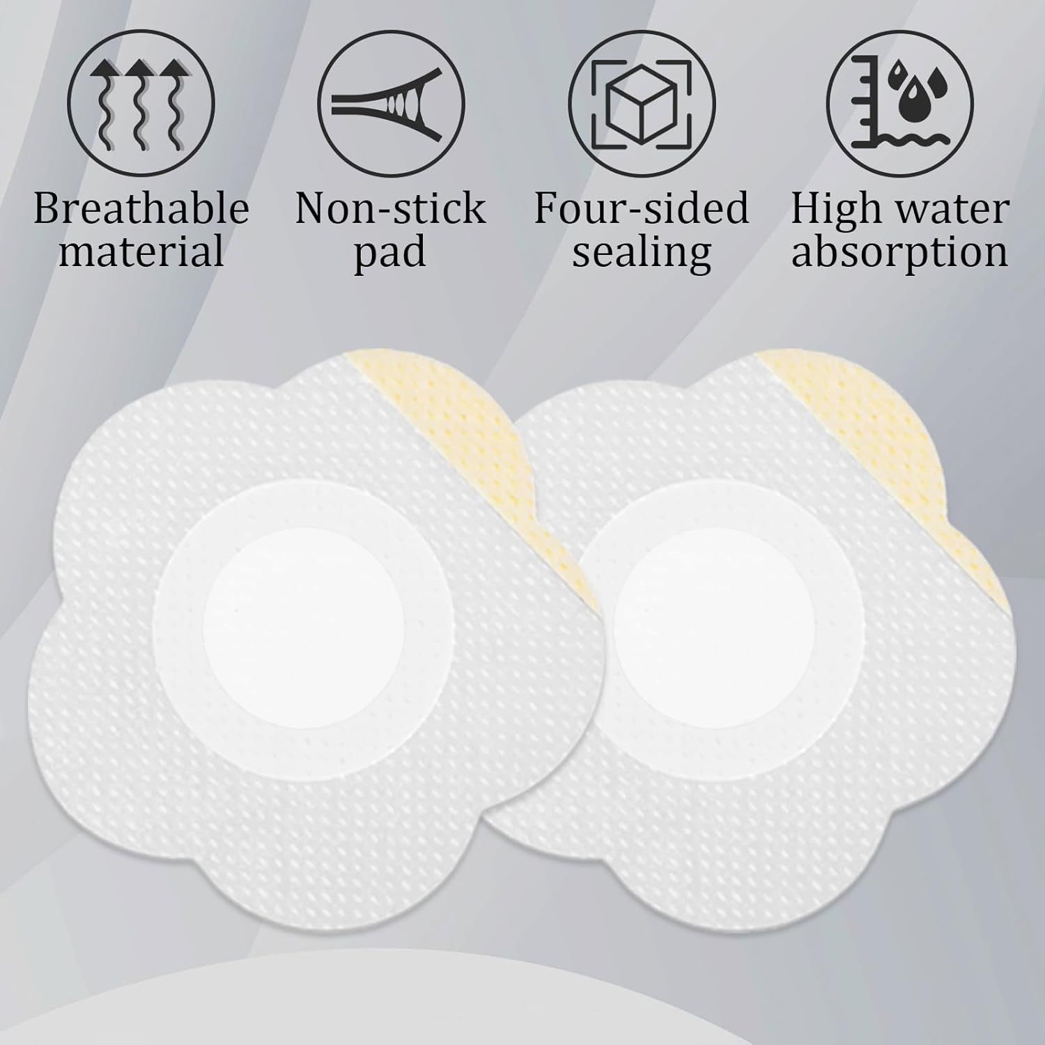 Buy Castor Oil Patches Pack Self Adhesive Bandage Castor Oil Wrap Mini ...