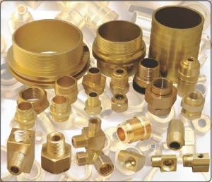 Brass Pipe Fitting Parts