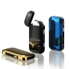 New hot selling usb cigarette electric plasma arc lighter with battery status display
