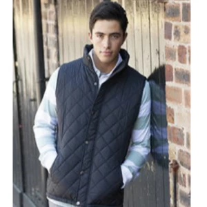 Check Quilted Body Warmers