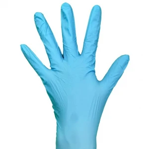 Disposable nitrile inspection mittens inspection anti pollution industrial nitrile glovvs disposable with powder free