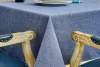 Denim Cationic (yang dyed Polyester) Tablecloth