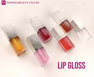 Plating Lip Gloss for a Nature Makeup