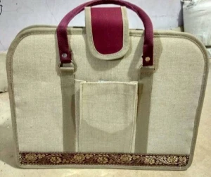 Jute executive/laptop Bag