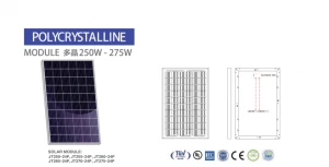 Solar Panel 250w-275w