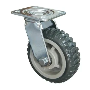 Ss 4 5 6 8 Inch Green Caster Wheel For Trolley
