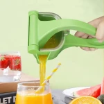 Food Safe PP Kitchen Accessories Gadget Fruit Vegetable Tools Large Manual Press Lemon Lime Juicer Hand Squeezer