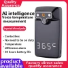 Manufacturers AI intelligent non-contact infrared thermometer English voice report install anywhere