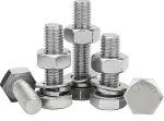 Stainless steel hexagonal bolt high-strength screw nut M8 201 304 316 DIN933 hexagonal head full tooth screw can be cus